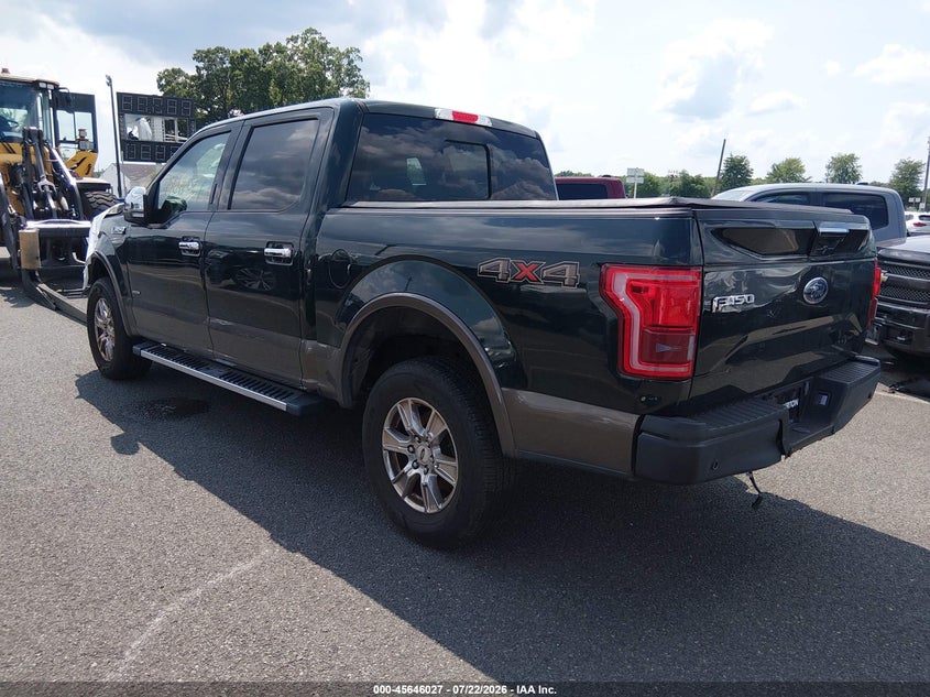 Vin: 1ftew1eg2gfb90925, lot: 46144582, ford f150 supercrew 20163