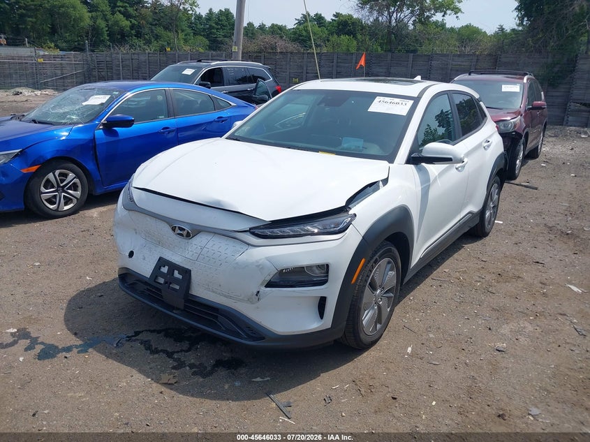 2021 Hyundai Kona Electric Ultimate VIN: KM8K53AG6MU128597 Lot: 45646033