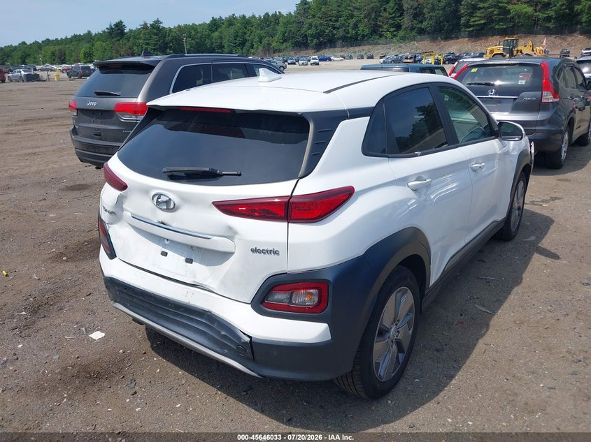 2021 Hyundai Kona Electric Ultimate VIN: KM8K53AG6MU128597 Lot: 45646033