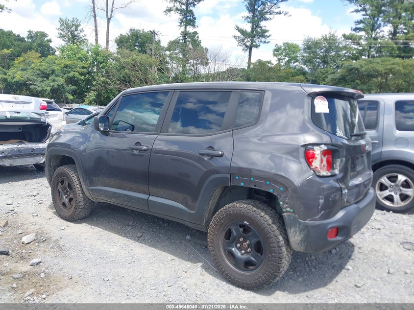 2018 Jeep Renegade Sport 4X4 VIN: ZACCJBAB2JPJ41523 Lot: 45646040