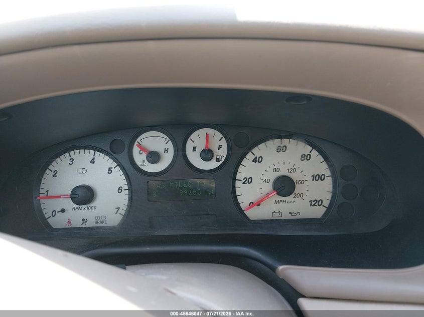 2005 Ford Taurus Sel VIN: 1FAFP56S05A199005 Lot: 45646047