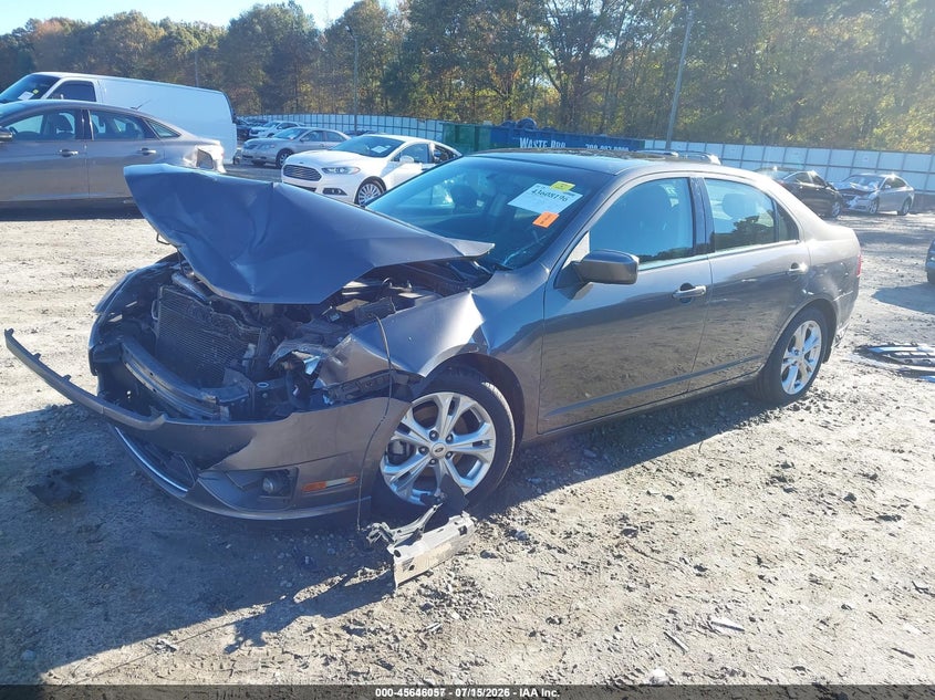 2012 Ford Fusion, Front End, IAAI, VIN 3FAHP0HA2CR141240 — photo 2
