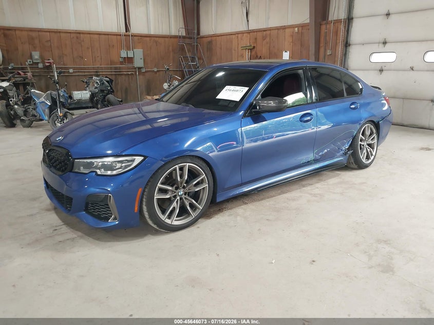 Vin: 3mw5u9j0xn8c23072, lot: 46144628, bmw m340i m340i xdrive 20222
