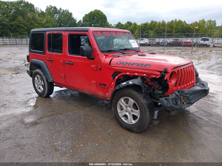 2021 JEEP WRANGLER UNLIMITED auction photo 1