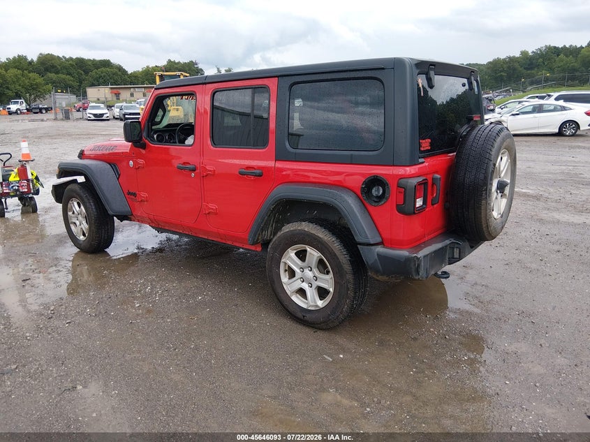 2021 JEEP WRANGLER UNLIMITED auction photo 3