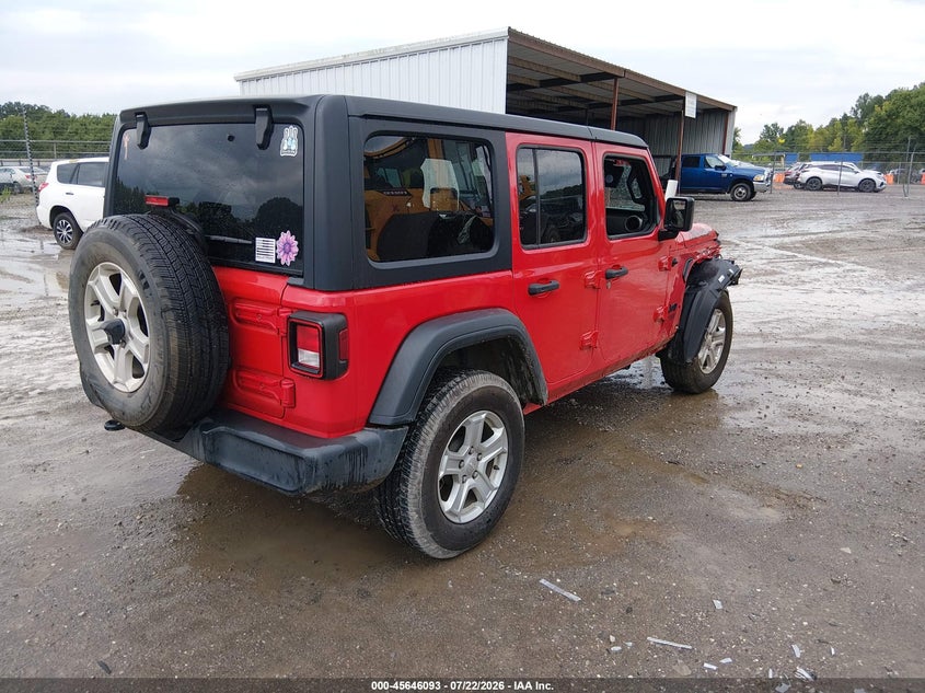 2021 JEEP WRANGLER UNLIMITED auction photo 4