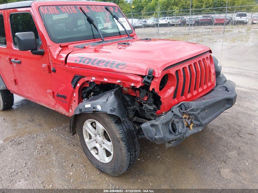 2021 JEEP WRANGLER UNLIMITED auction photo 6