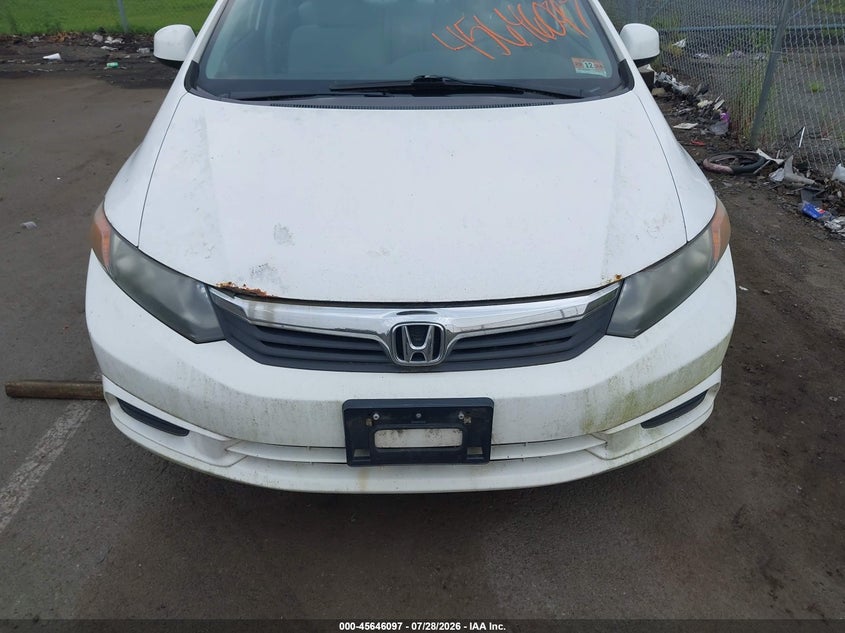 2012 HONDA CIVIC auction photo 6