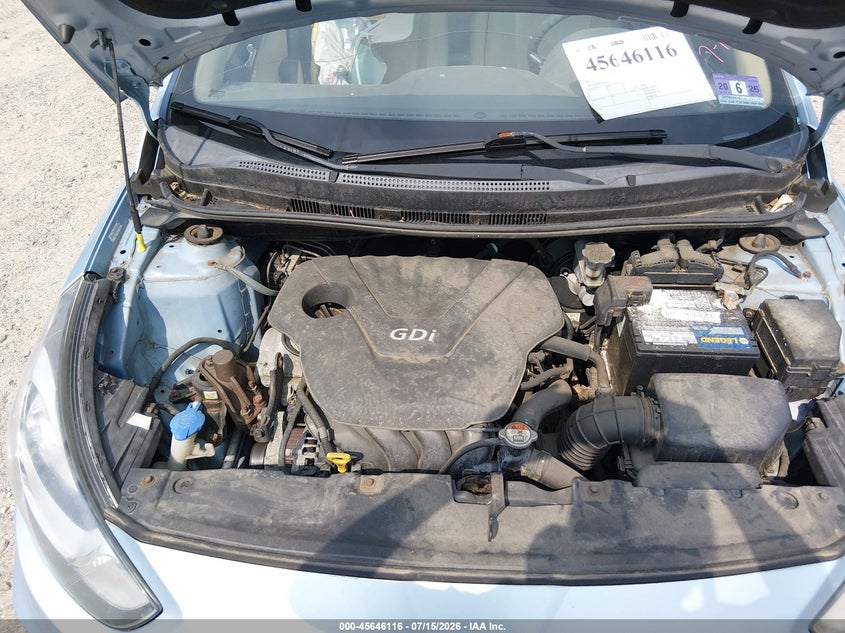 2013 Hyundai Accent Gls VIN: KMHCT4AE9DU518446 Lot: 45646116