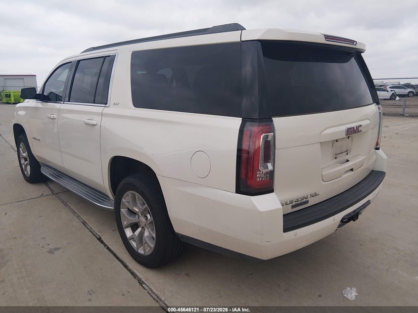 Vin: 1gks1hkc4fr203994, lot: 46144676, gmc yukon xl 1500 slt 20153