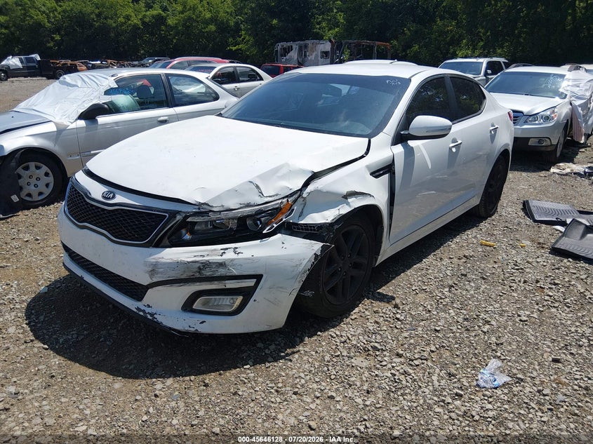 Vin: knagm4a74f5538621, lot: 46144683, kia optima lx 20152