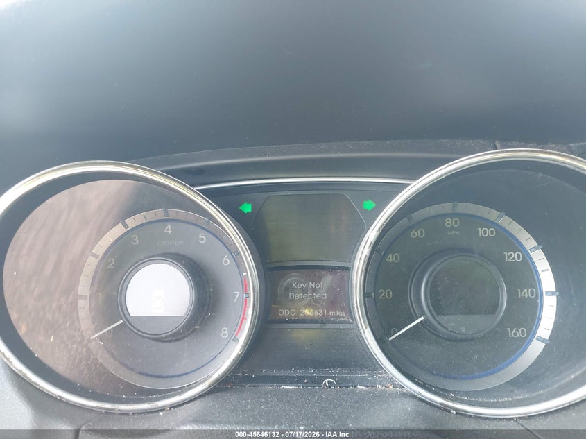 2013 HYUNDAI SONATA SEDAN 2.4L I-4 DI, DOHC, VVT, 190HP