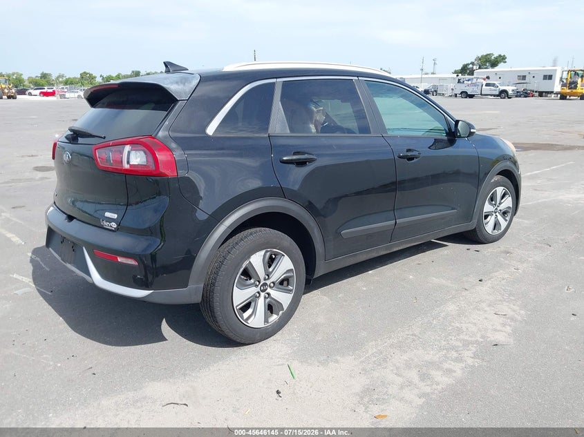 Vin: kndcc3lc8j5118586, lot: 46144700, kia niro ex 20184