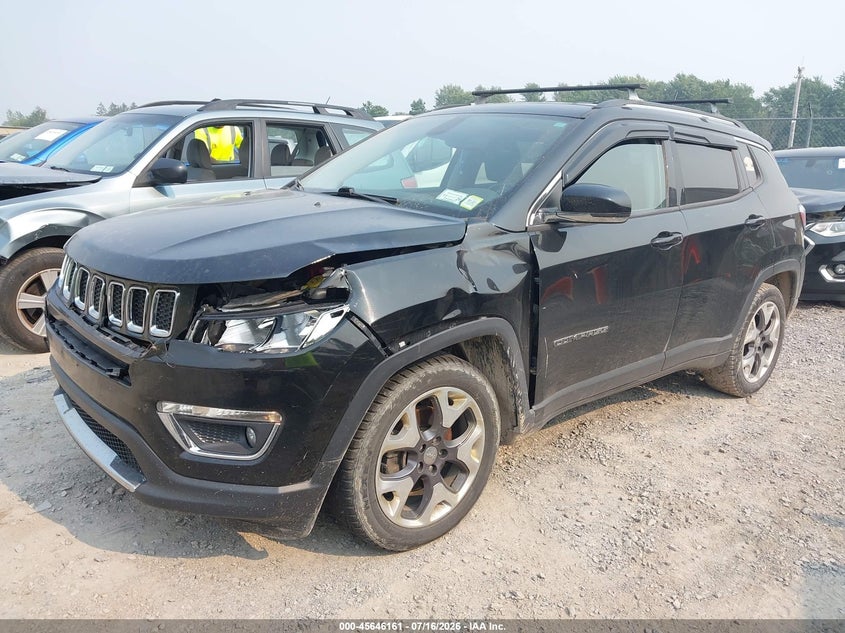 Vin: 3c4njccb5lt140683, lot: 46144716, jeep compass limited fwd 20202