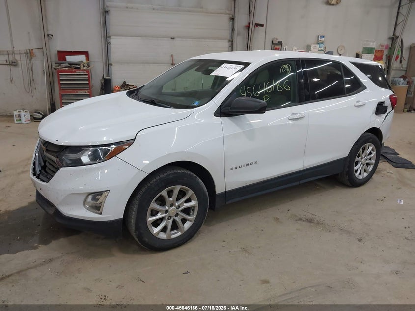 2019 Chevrolet Equinox, Удар сзади, IAAI, VIN 2GNAXSEV5K6120619 — фото 2