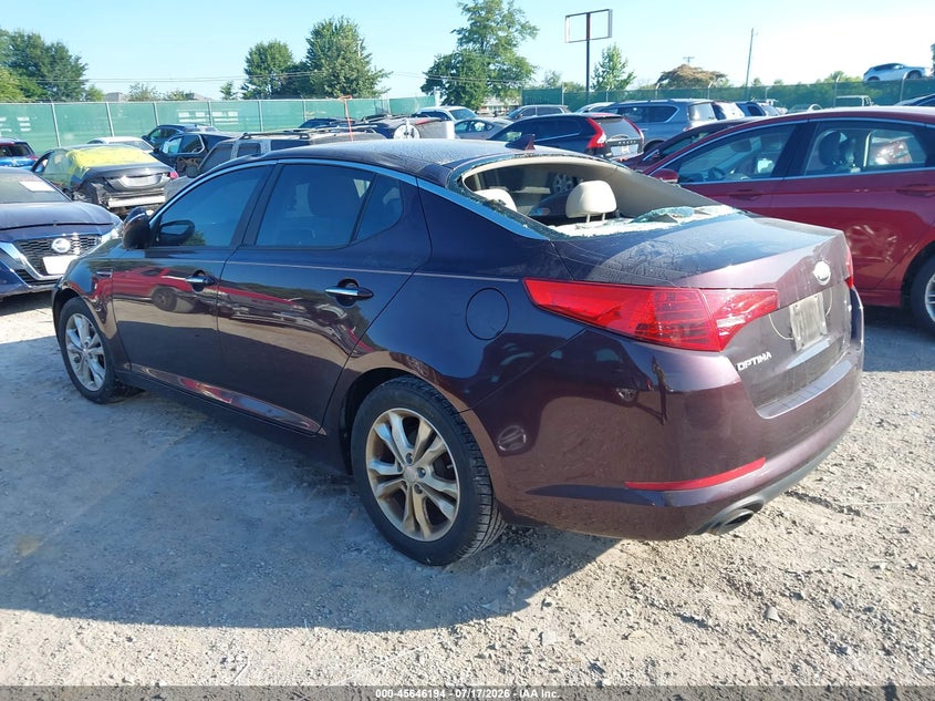 Vin: 5xxgm4a79dg191573, lot: 46144749, kia optima lx 20133