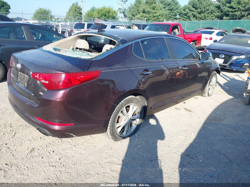 Vin: 5xxgm4a79dg191573, lot: 46144749, kia optima lx 20134