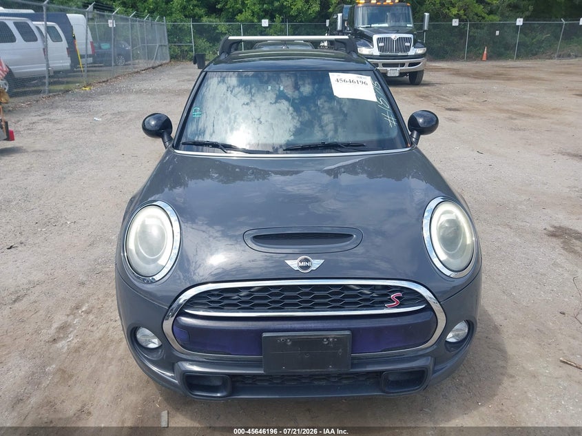 2016 Mini Hardtop Cooper S VIN: WMWXU3C55G2D30825 Lot: 45646196