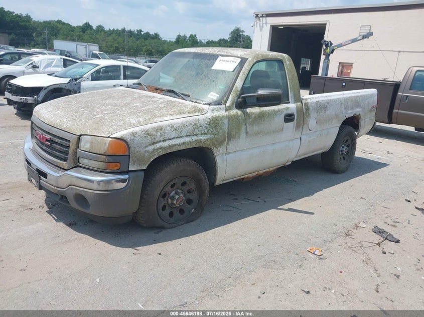 2006 Gmc Sierra 1500 Work Truck 3GTEK14V76G229114 photo 1