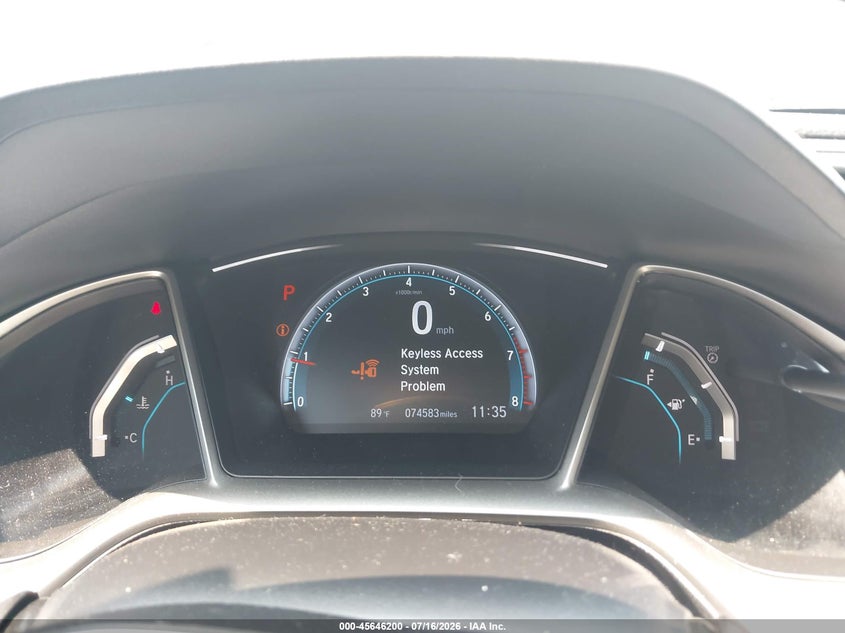 2018 HONDA CIVIC auction photo 7