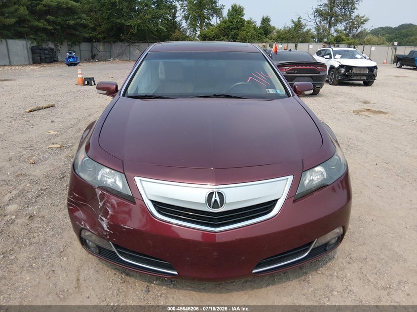 2012 Acura Tl 3.5 VIN: 19UUA8F52CA035137 Lot: 45646206