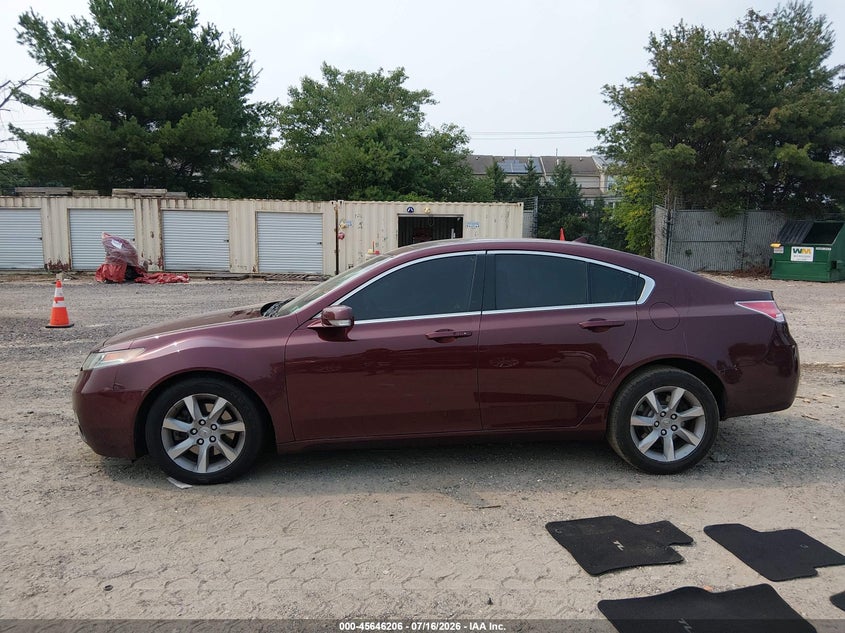 2012 Acura Tl 3.5 VIN: 19UUA8F52CA035137 Lot: 45646206