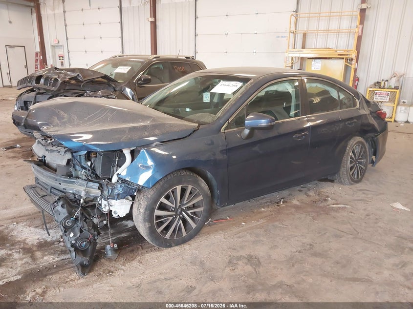 2019 Subaru Legacy, Front End, IAAI, VIN 4S3BNAF64K3022919 — photo 2