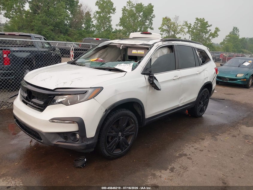 Vin: 5fnyf6h29nb003255, lot: 46144774, honda pilot awd special edition 20222