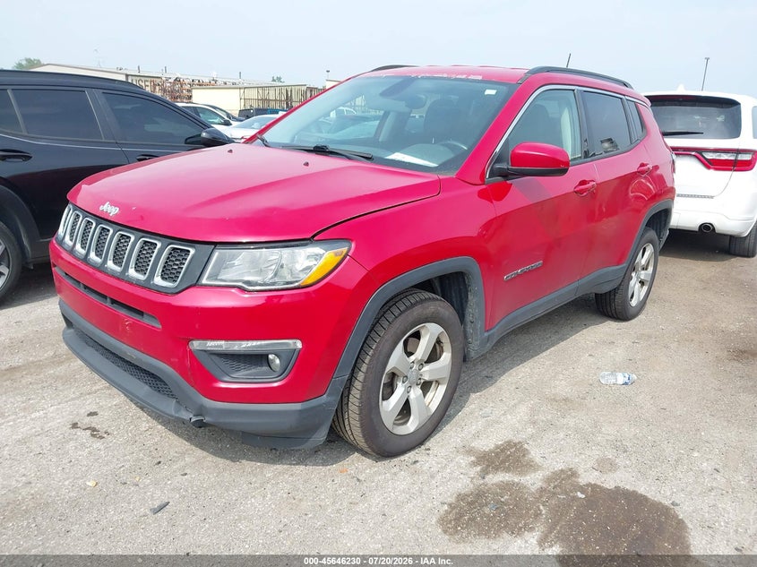 Vin: 3c4njdbb9jt373437, lot: 46144785, jeep compass latitude 4x4 20182