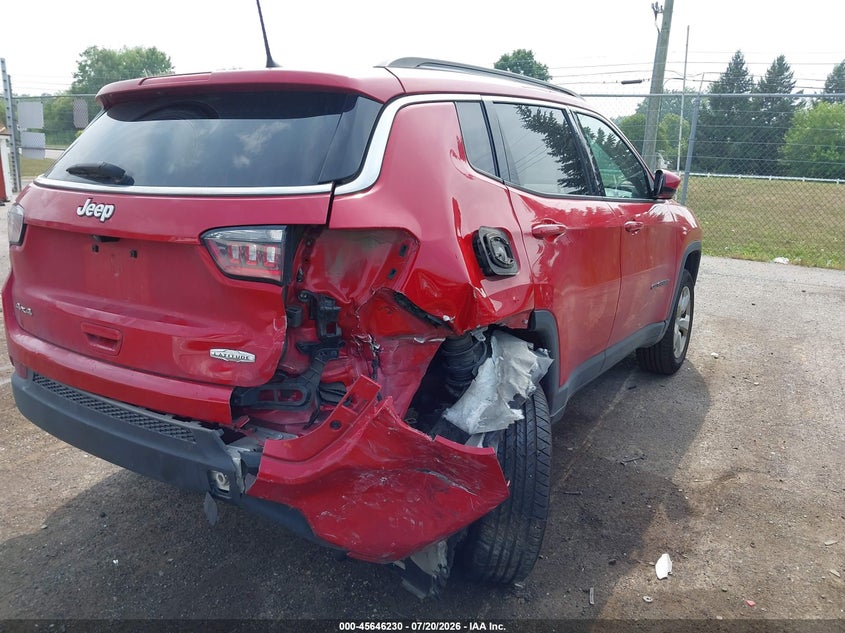 Vin: 3c4njdbb9jt373437, lot: 46144785, jeep compass latitude 4x4 20184