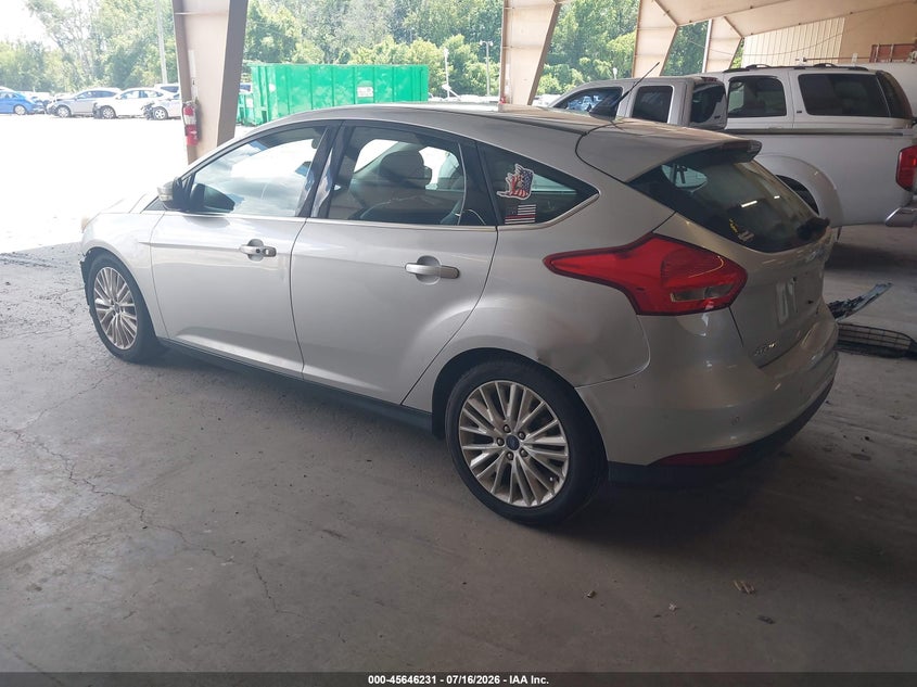 Vin: 1fadp3n22fl273365, lot: 46144786, ford focus titanium 20153