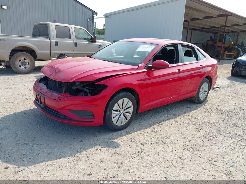 2019 Volkswagen Jetta, Удар спереду, IAAI, VIN 3VWC57BU8KM091135 — фото 2