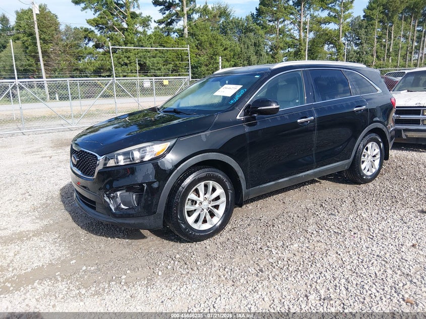 Vin: 5xypg4a3xhg264827, lot: 46144790, kia sorento 2.4l lx 20172