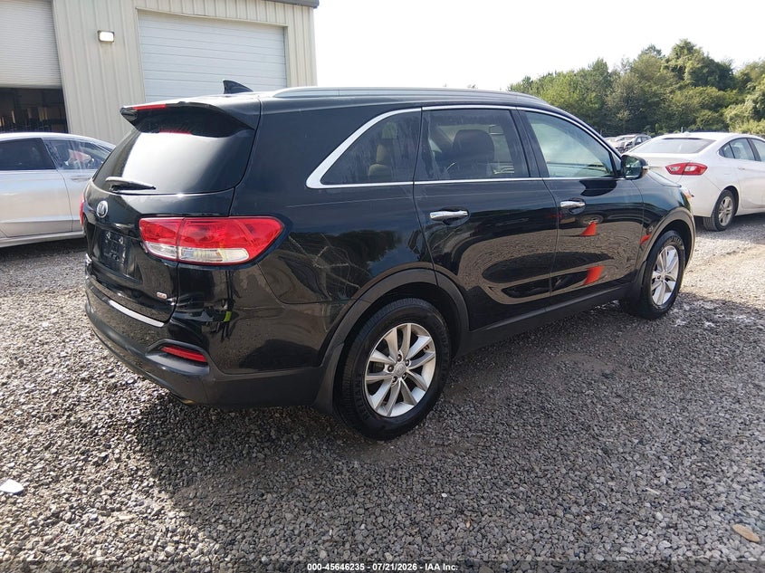 Vin: 5xypg4a3xhg264827, lot: 46144790, kia sorento 2.4l lx 20174