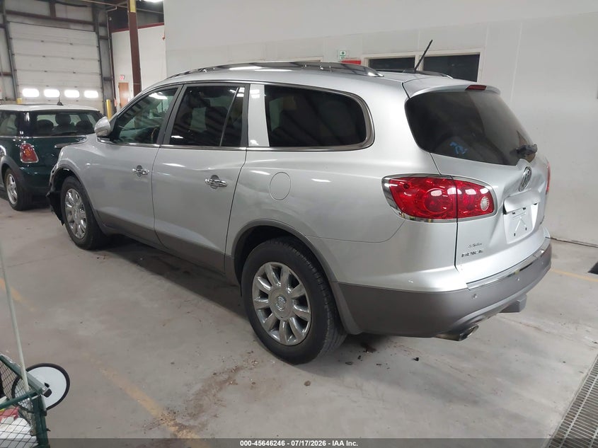 Vin: 5gakvced7cj399920, lot: 46144801, buick enclave leather 20123