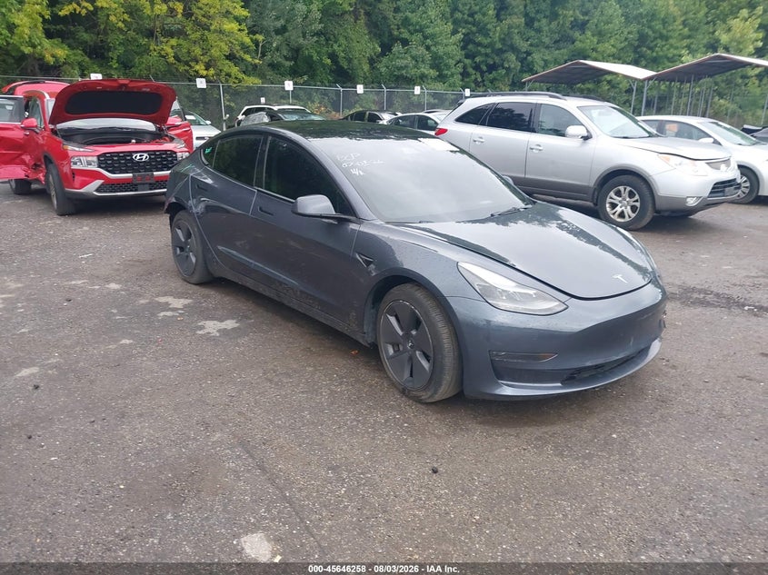 Vin: 5yj3e1ea7pf453890, lot: 46144813, tesla model 3 rear-wheel drive 2023 img_1