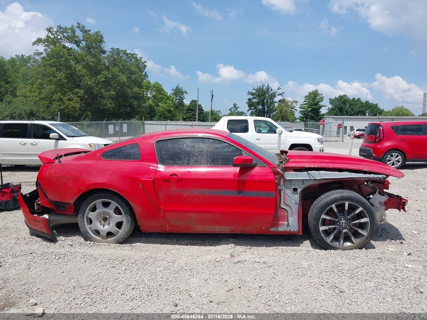 2012 Ford Mustang Gt Premium VIN: 1ZVBP8CF5C5257520 Lot: 45646264