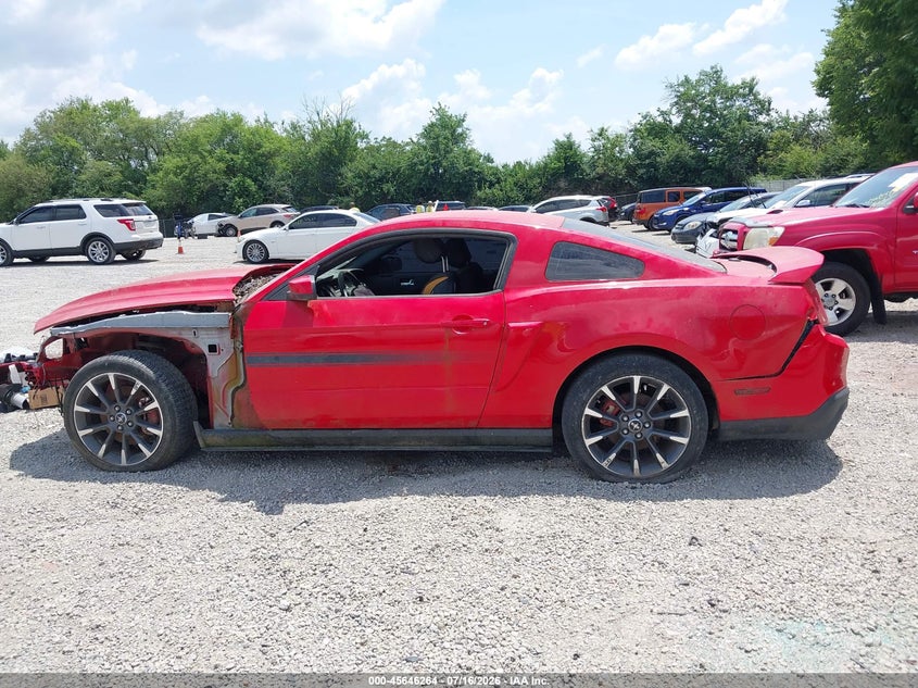 2012 Ford Mustang Gt Premium VIN: 1ZVBP8CF5C5257520 Lot: 45646264