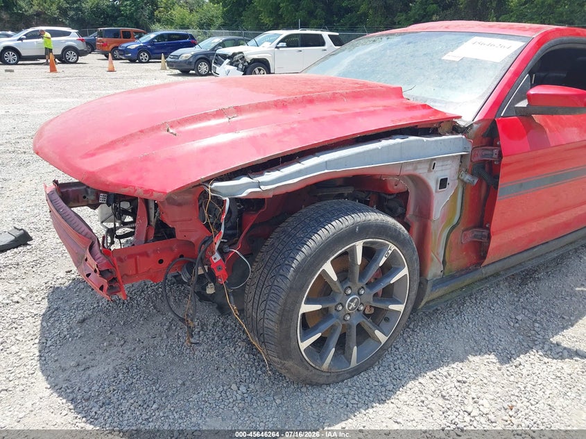 2012 Ford Mustang Gt Premium VIN: 1ZVBP8CF5C5257520 Lot: 45646264