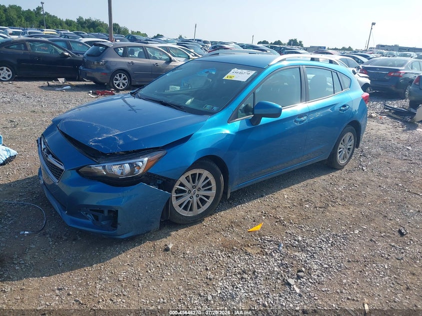 Vin: 4s3gtab69j3705263, lot: 46144825, subaru impreza 2.0i premium 20182