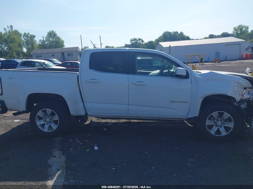 2015 GMC Canyon 4Wd Sle VIN: 1GTG6BE36F1212156 Lot: 45646291