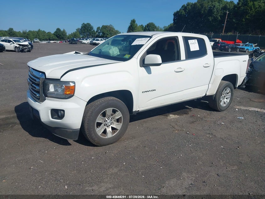 2015 GMC Canyon 4Wd Sle VIN: 1GTG6BE36F1212156 Lot: 45646291