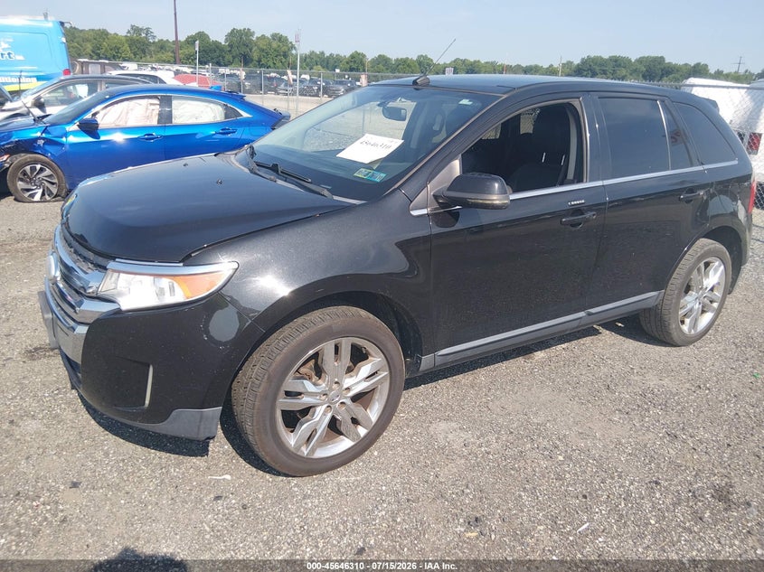 Vin: 2fmdk4kc3cba85988, lot: 46144865, ford edge limited 20122