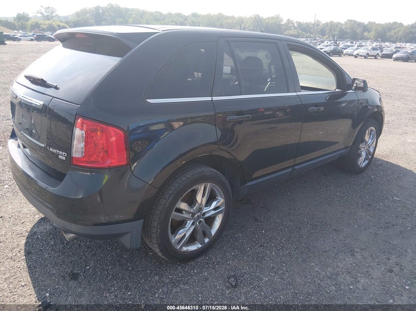 Vin: 2fmdk4kc3cba85988, lot: 46144865, ford edge limited 20124