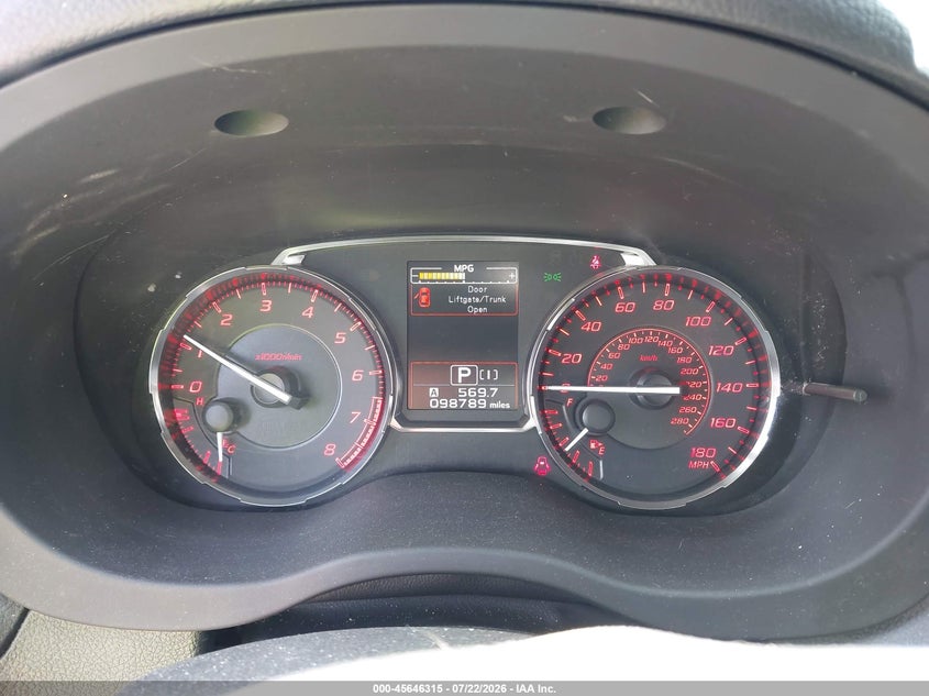 2017 SUBARU WRX auction photo 7