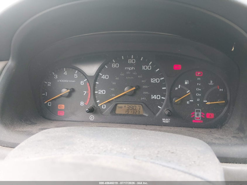 1998 HONDA ACCORD auction photo 7