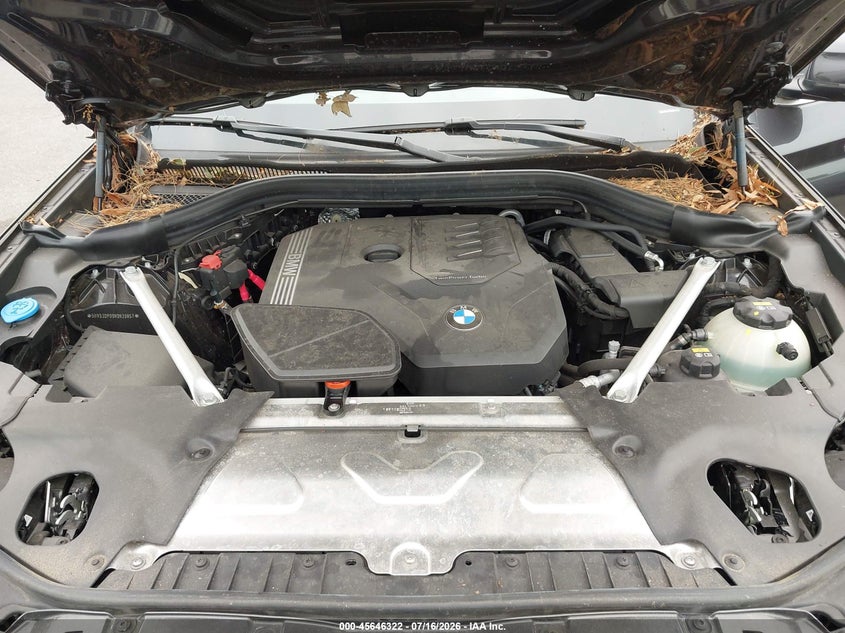 2022 BMW X3 xDrive30I VIN: 5UX53DP09N9N39857 Lot: 45646322