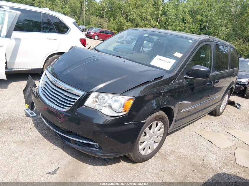 Vin: 2c4rc1bg4er285023, lot: 46144881, chrysler town & country touring 20142