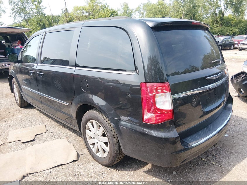 Vin: 2c4rc1bg4er285023, lot: 46144881, chrysler town & country touring 20143