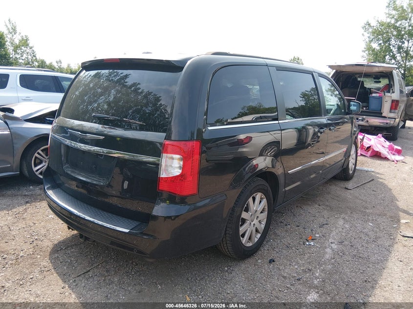 Vin: 2c4rc1bg4er285023, lot: 46144881, chrysler town & country touring 20144